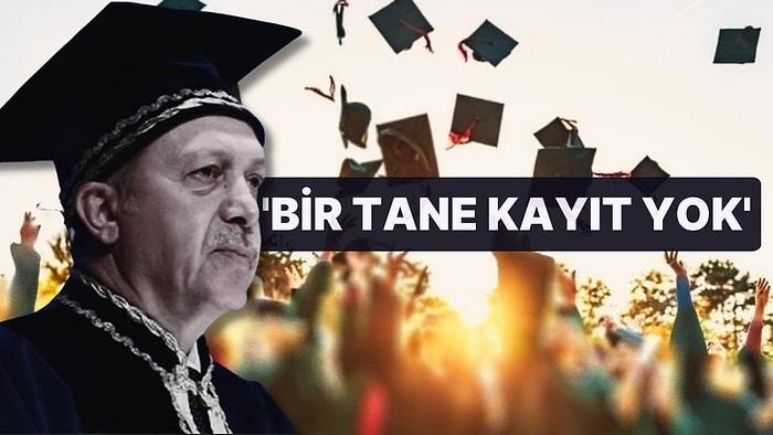 Erdoğan'ın Diplomasını Bulamayan Eski YÖK Başkanı Konuştu: 'Bir Tane Kayıt Yok'