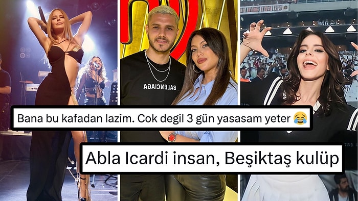 Icardi ile Takipleşen Simge Sağın, Beşiktaş'ı Takipten Çıkarma Nedeni ile Kafaları Karıştırdı