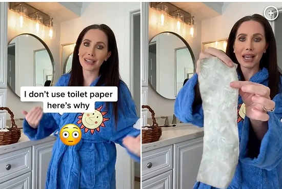 В Сети обсуждают видео женщины, которая рассказала, почему заменила туалетную бумагу многоразовыми тканевыми салфетками