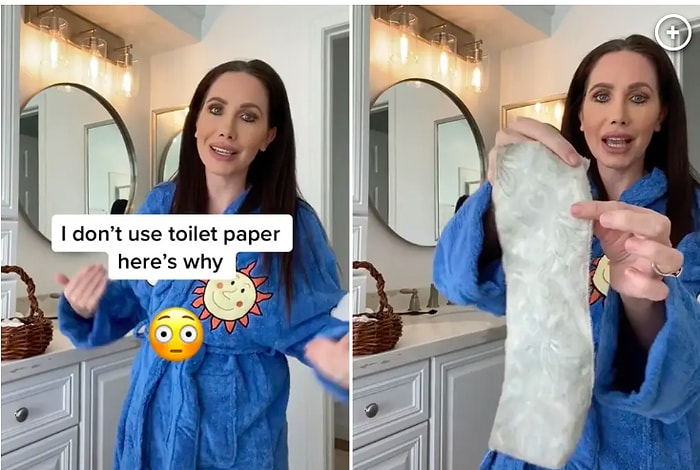 В Сети обсуждают видео женщины, которая рассказала, почему заменила туалетную бумагу многоразовыми тканевыми салфетками