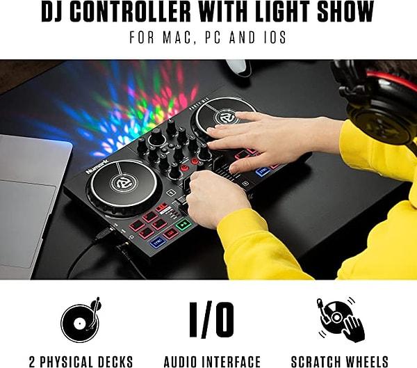 12. Numark Party Mix II DJ Kontrol Ünitesi
