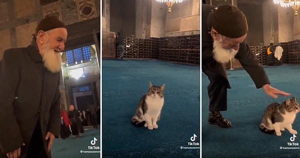 'Yaradana kurban olayım' diyerek kediyi seven dayının sesi de Zafer Algöz'e benzetilince, o video viral oldu.