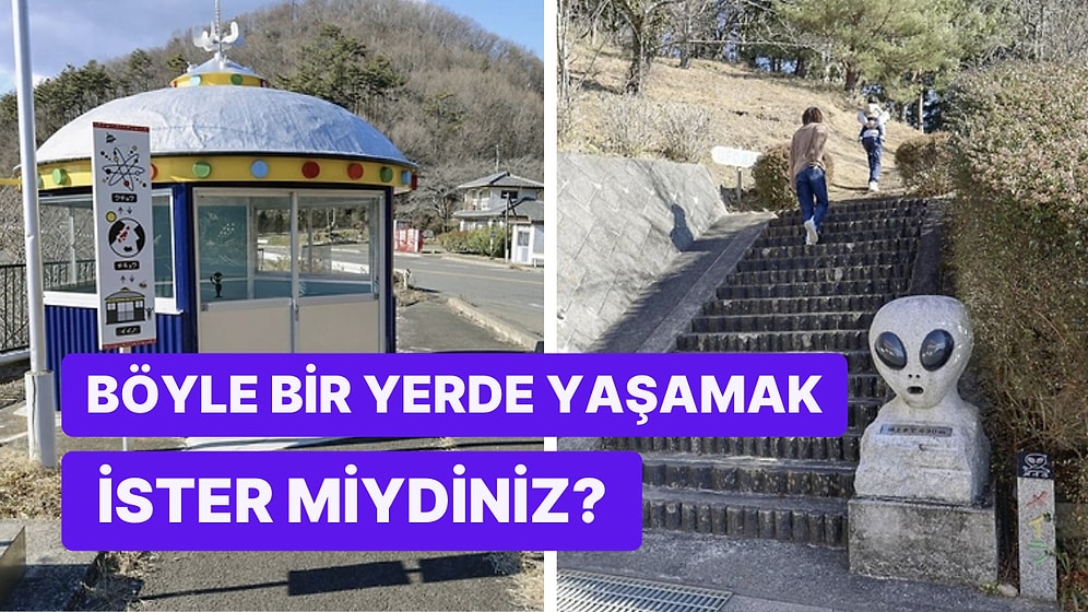 Japonya'da UFO Meraklılarının Dikkatini Çeken "Uzaylıların Evi" Adlı Tuhaf Kasaba