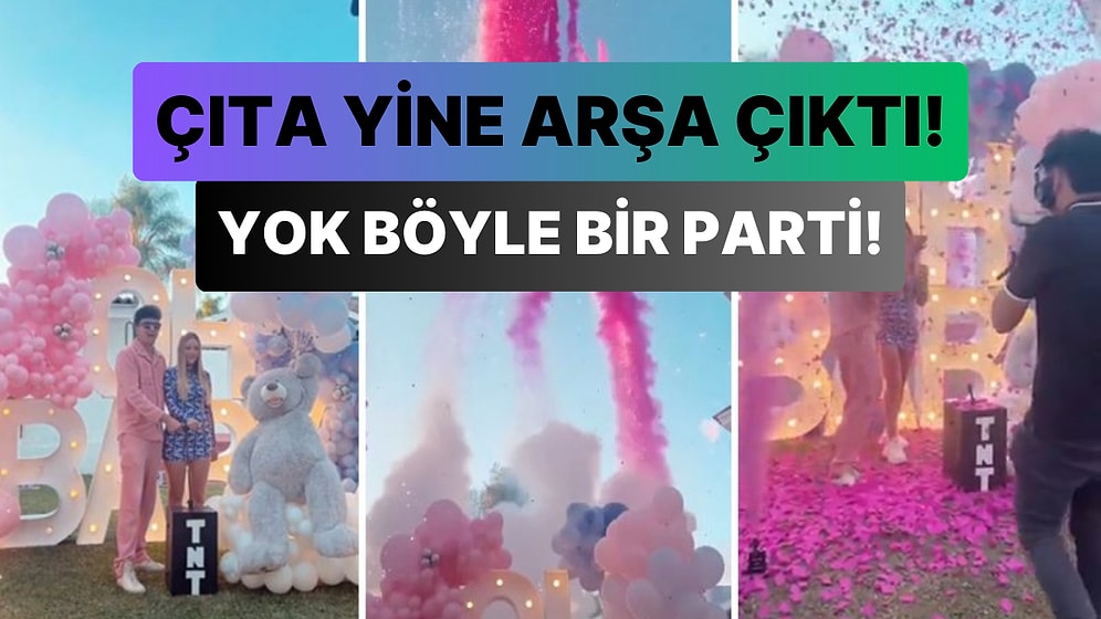 Bugüne Kadar Gördüklerinizi Unutun: Görkemli 'Cinsiyet Öğrenme Partisi' Viral Oldu
