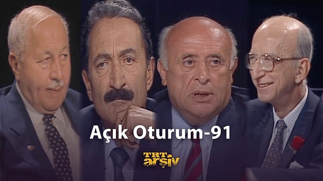 Siyasi parti liderleri seçim öncesi ulusal televizyon kanallarındaki açık oturum programlarına katılırdı. Bu programlarda herkes medeni bir şekilde duruşunu ortaya koyardı ve kimsenin ağzından hakaret duyamazdınız.