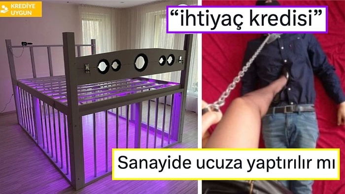 Cinsel Fantezi İçin İnternette Satılan 'Krediye Uygun' Ledli ve Kafesli Yatağa Gelen Yorumlar