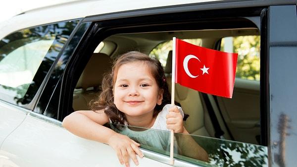 Türk bayrağındaki hilal, her daim sağa dönük.