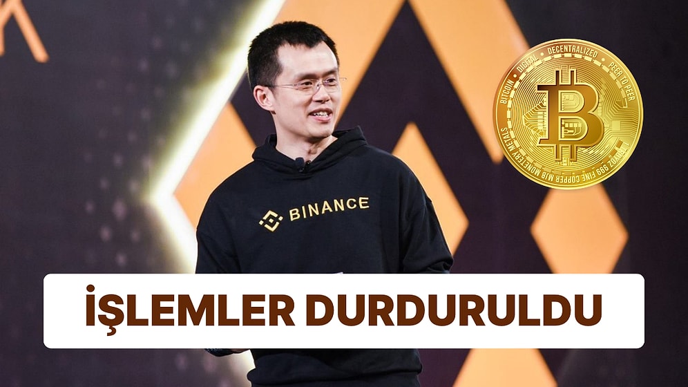 Binance İşlemleri Durdurdu: Bitcoin Düştü