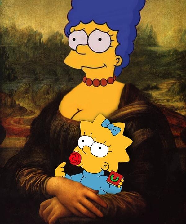 5. Mona Lisa... Simpson?