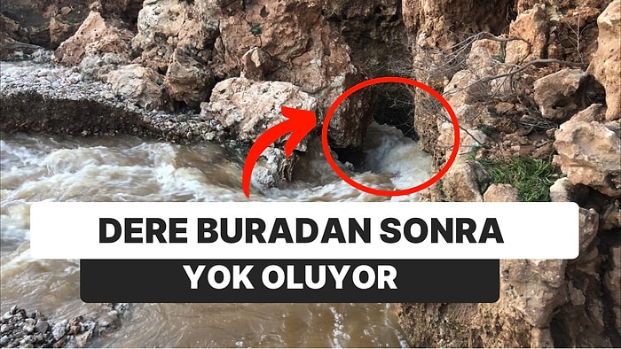 Depremden Sonra Yeraltına Akmaya Başladı! Sular Kayboldu