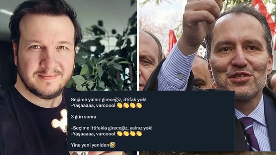 Şahan Gökbakar Yeniden Refah Partisi ile Dalga Geçti