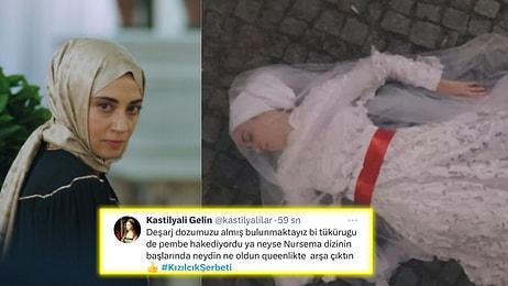 Kızılcık Şerbeti'nde Camdan Atılan Nursema'nın Yargı Dağıttığı Sahne Sosyal Medyayı Ayağa Kaldırdı