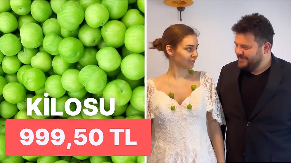 Bu Fiyatlar Gerçek mi? Berfu Yenenler Gram Altın Fiyatına Denk Gelen Erik Fiyatı İçin Erikli Düğün Yaptı!