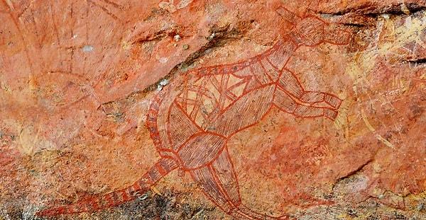 8. Kakadu Kaya Çizimleri, Avustralya
