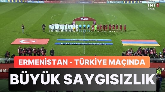Ermenistan - Türkiye Maçında İstiklal Marşı Islıklandı