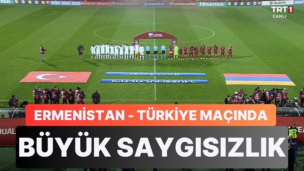 Ermenistan - Türkiye Maçında İstiklal Marşı Islıklandı