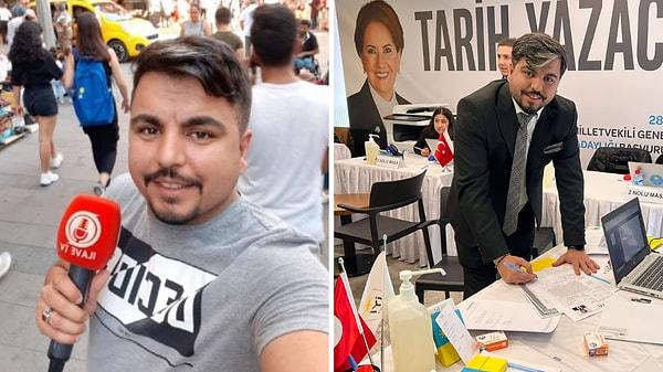İlave Tv için yaptığı sokak röportajları ve sosyal medya paylaşımlarıyla adından sıkça söz ettiren Arif Kocabıyık, İyi Parti Antalya Milletvekili Aday Adayı olduğunu sosyal medya hesabı üzerinden duyurdu.