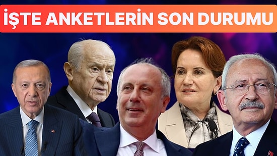 11 Firmanın Mart Ayı Seçim Anketlerinde Partilerin Oy Ortalaması Belli Oldu