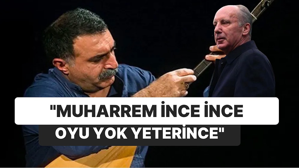 Muharrem İnce'ye Ünlü Sanatçı Erdal Erzincan'dan Şiirli Gönderme