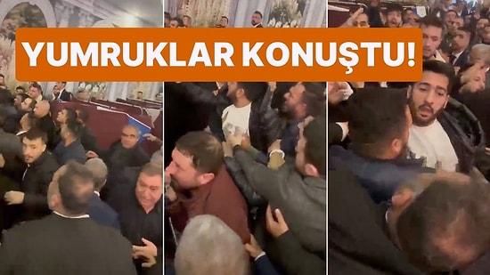 Yumruklar Konuştu! AK Parti'nin Temayül Yoklamasında Kavga