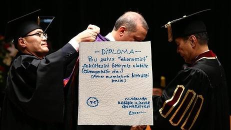 Selahattin Demirtaş, Erdoğan'ın "Diplomasını" Paylaştı