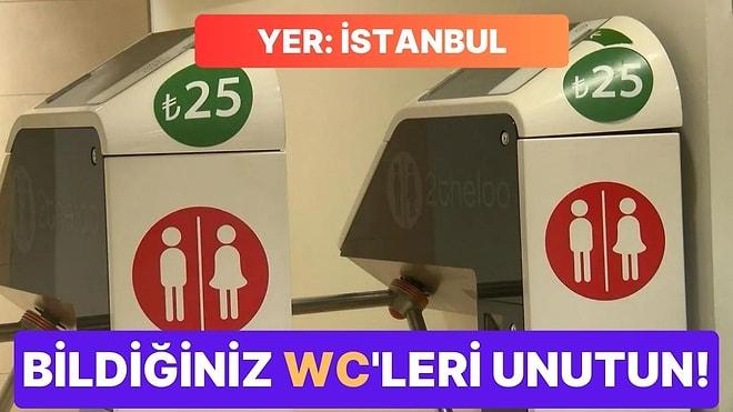 İstanbul'da 25 TL'ye VIP Tuvalet