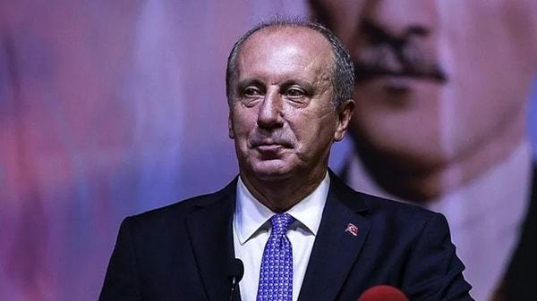 Eski CHP'li şimdilerde ise Memleket Partisi Genel Başkanı Muharrem İnce, tekrardan cumhurbaşkanlığı için kolları sıvadı.