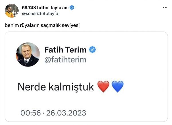 Durum ne olursa olsun Fatih Terim - Trabzonspor söylentisi bile sosyal medyayı harekete geçirmeye yetti👇