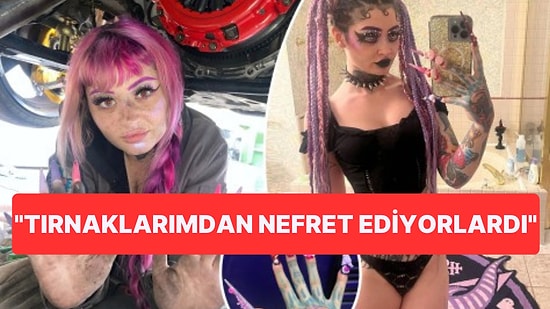 Hem Modellik Hem de Otomobil Tamirciliği Yapan Kadının Görenleri Şaşırtan Sıra Dışı Yaşam Tarzı