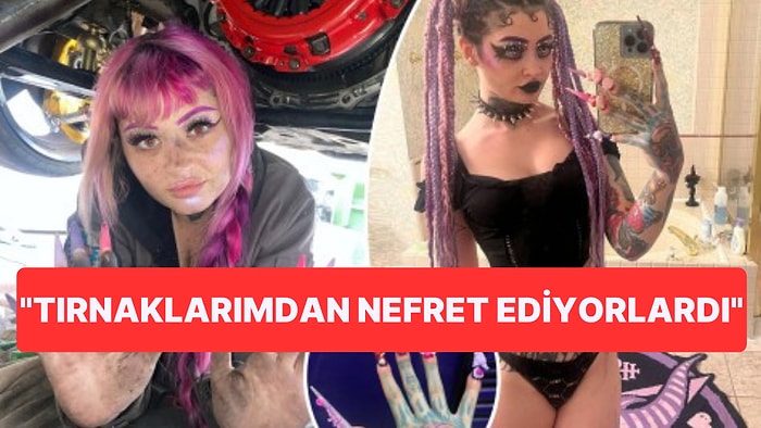 Hem Modellik Hem de Otomobil Tamirciliği Yapan Kadının Görenleri Şaşırtan Sıra Dışı Yaşam Tarzı