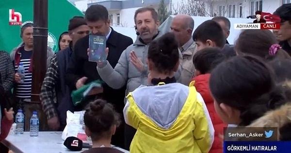 Halk TV'de Serhan Asker'in sunduğu Görkemli Hatıralar programında Halkların Demokratik Partisi (HDP) eski Eş Genel Başkanı Selahattin Demirtaş’ın Dad kitabının gösterilmesi, “suçluyu övmekten” yüzde 5 para cezası ve 5 kez program durdurma cezasıyla sonuçlandı.