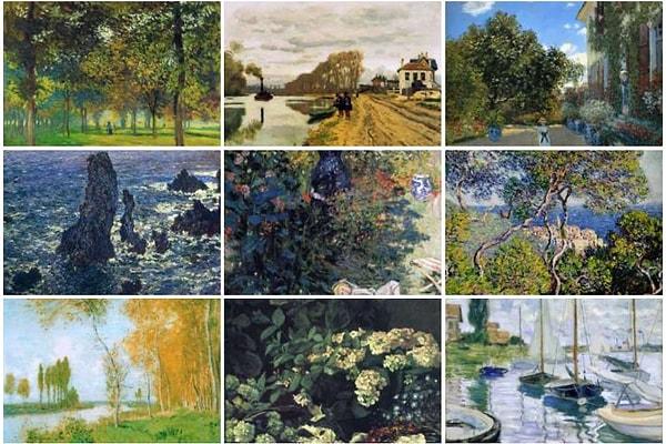 Claude Monet’nin Önemli Eserleri