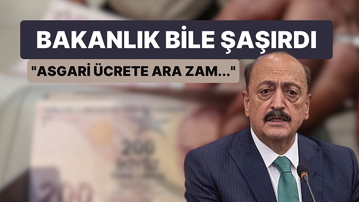 'Asgari Ücrete Ara Zam' Haberine Jet Hızıyla Yalanlama