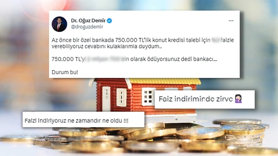 Faizler Düşüyor Diye Biliyorduk: Konut Kredisi Faizini Duyunca Kulaklarınıza İnanamayacaksınız