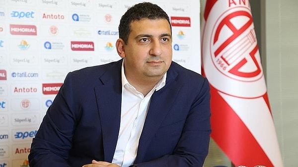 Bodrumspor'un sahibi ise Antalyaspor'un eski başkanlarından Ali Şafak Öztürk.