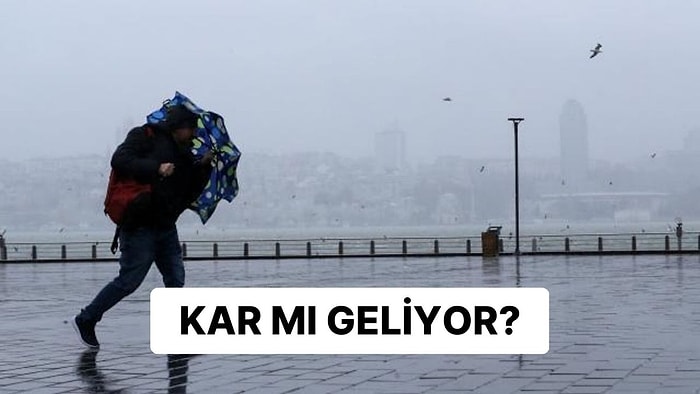 Meteoroloji'den Marmara Bölgesi İçin 'Fırtına' Uyarısı