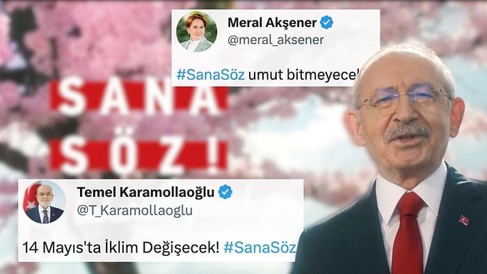 Kılıçdaroğlu'nun Adaylık Kampanyası Resmen Başladı: 'Sana Söz Yine Baharlar Gelecek...'