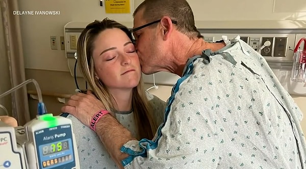 Сначала Джон очень расстроился, узнав, кто его донор, но затем начал благодарить дочь за ее самоотверженный поступок