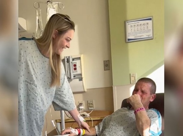 А когда Делейн все же объявила отцу, что это она отдала ему почку, мужчина не смог сдержаться слез