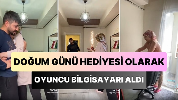 Doğum Günü Hediyesi Olarak Eşinden Oyuncu Bilgisayarı Alan Adamın Yaşadığı Efsane Mutluluk Anları