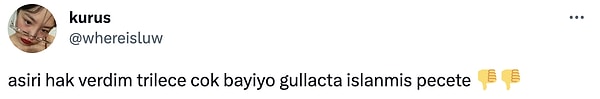 7. Bir taraftan da destek tweet'leri geliyordu...