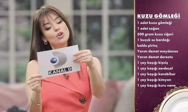 Kanal D ekranlarının eğlenceli lezzet programının güzel sunucusu Nursel Ergin bugünün lezzetini açıkladı: Gelinim Mutfakta yarışmasının 28 Mart Salı gününün lezzeti "Kuzu Gömleği" oldu!
