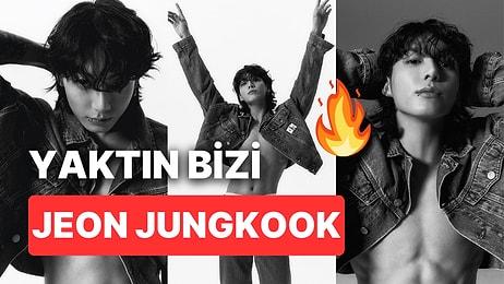 BTS'in Göz Bebeği Jeon Jungkook, Calvin Klein Global Marka Yüzü Olunca Çekimler Alev Aldı!