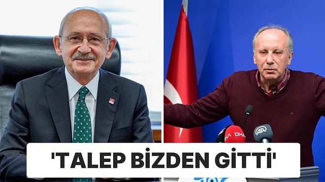 Kemal Kılıçdaroğlu ve Muharrem İnce Görüşecek