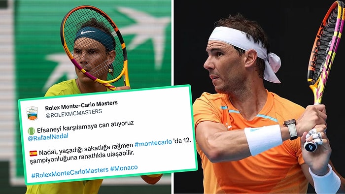 Monte Carlo Masters'ın Heyecanlandıran Paylaşımına Rağmen Rafael Nadal'dan Hayranlarını Üzecek Açıklama