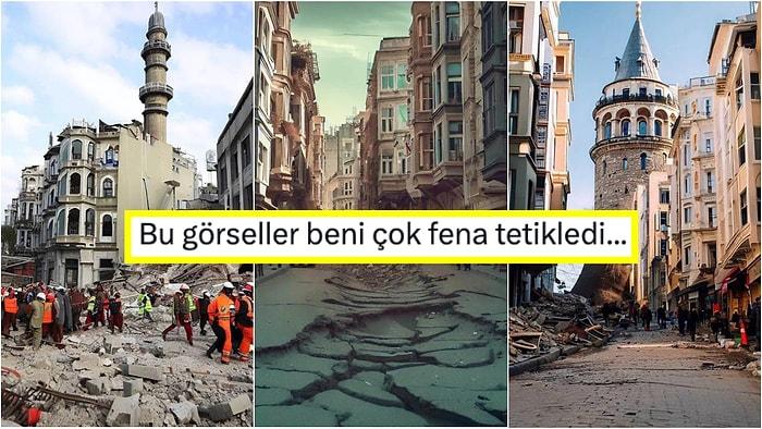 Görüntüler Korkunç: Yapay Zeka, Beklenen İstanbul Depremi'nin Yaratacağı Felaketi Gözler Önüne Serdi!