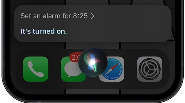 10. Siri'ye komut vermek için sadece seslenmenize gerek yok!