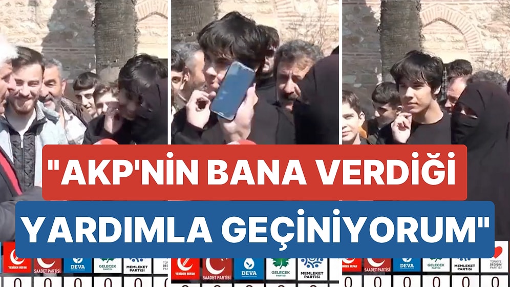 Sokak Röportajında Mikrofon Uzatılan Kadın "NATO'ya Giremiyorduk Erdoğan Sayesinde Girdik, Utanın" Dedi