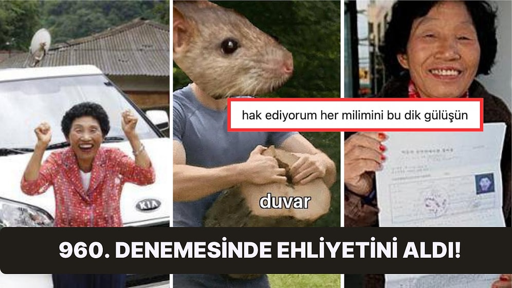 960 Kez Denedikten Sonra Ehliyet Alabilen Kadının Azmini Görünce "Çabana Sağlık!" Diyeceksiniz!