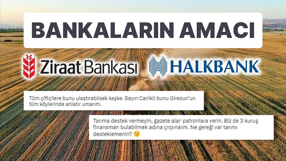 Canikli'nin Ziraat Bankası Paylaşımları Sosyal Medyada Gündeme Gelince Demirören de Unutulmadı